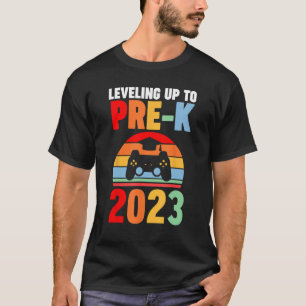 Camiseta nivelación superior pre k 2023 nivel prek