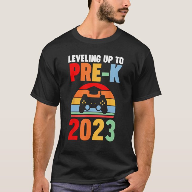 Camiseta nivelación superior pre k 2023 nivel prek (Anverso)