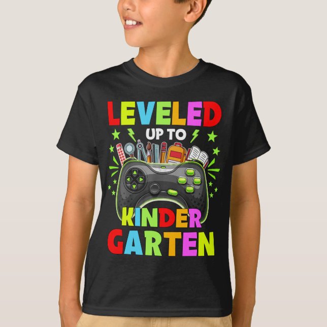 Camiseta Nivelada hasta el jardín de infancia (Anverso)