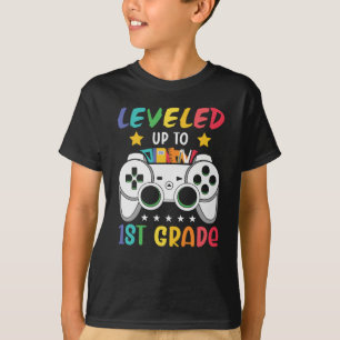 Camiseta Nivelado hasta 1º grado de vuelta a la escuela de 
