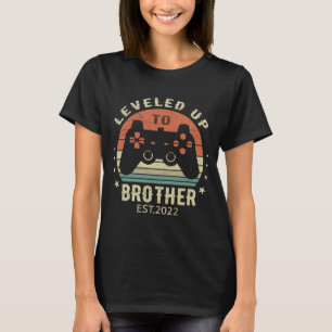Camiseta Nivelado hasta Brother 2022 para videojugador