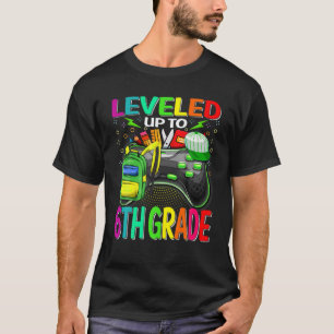 Camiseta Nivelado Hasta El 6º Grado Jugador De Vuelta A La 