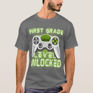 Camiseta Nivelado Hasta Primer Grado Jugador De Vuelta A La