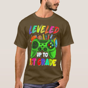 Camiseta Nivelado Hasta Primer Grado Jugador De Vuelta A La