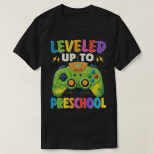 Camiseta Nivelando hasta que los jugadores de preescolar re