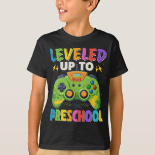 Camiseta Nivelando hasta que los jugadores de preescolar re