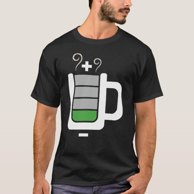Camiseta Niveles críticos del café (Anverso)