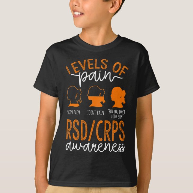 Camiseta Niveles De Dolor Guerrero Rsd Crps Conciencia (Anverso)