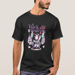 Camiseta Niveles oscuros de Unicornio Rpg Roll Dice Fantasí