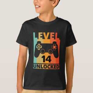 Camiseta Niveles Personalizado Gracioso Jugador Niños Adole