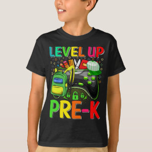 Camiseta Niveles pre-K de vuelta a la escuela niños pre-K d