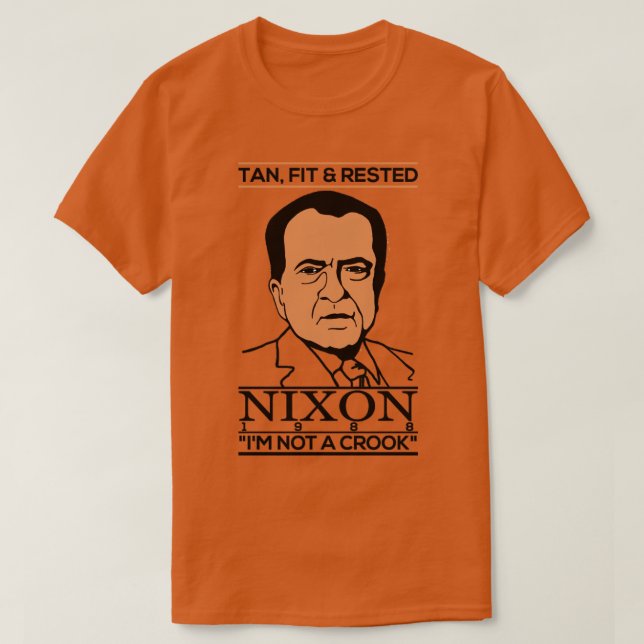 Camiseta Nixon Im Not a Crook 1988 (Diseño del anverso)