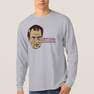 Camiseta Nixon, no soy ladrón