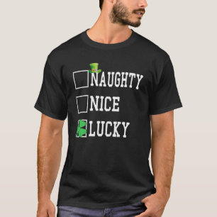 Camiseta Niza Brillante Lucky St Patricks Day Shamrock Wome