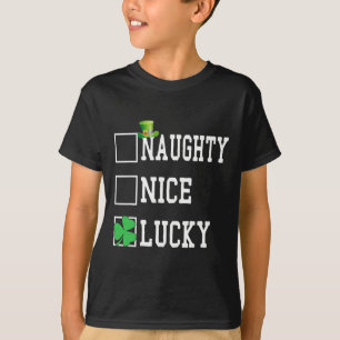 Camiseta Niza Brillante Lucky St Patricks Day Shamrock Wome