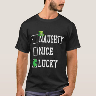 Camiseta Niza Brillante Lucky St Patricks Day Shamrock Wome