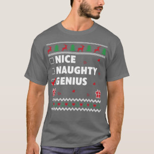 Camiseta Niza lista traviesa Navidades feos diseñan diverti