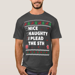 Camiseta Niza lista traviesa Navidades feos diseñan gracios