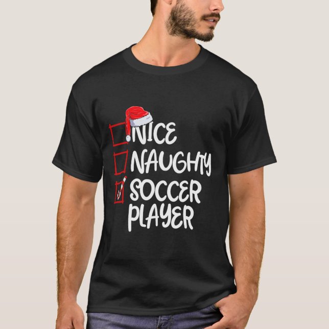 Camiseta Niza Navidades de fútbol travieso Li (Anverso)