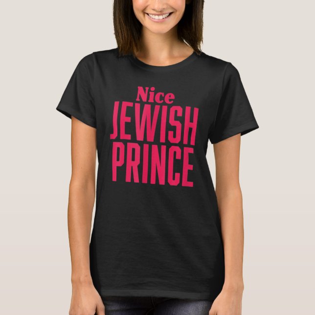 Camiseta Niza Príncipe Judío Feliz Príncipe Hanukkah (Anverso)