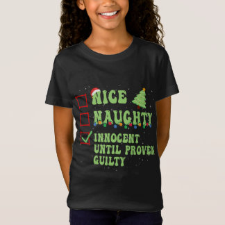 Camiseta Niza traviesa inocente hasta cristiana culpable de