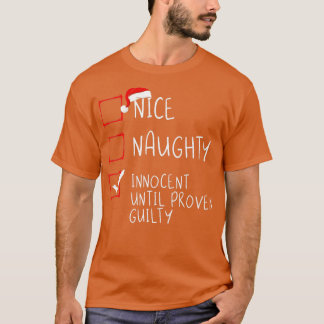 Camiseta Niza traviesa inocente hasta cristiana culpable de