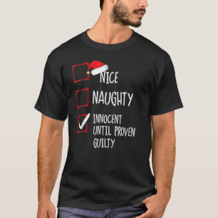 Camiseta Niza traviesa inocente hasta cristiandad culpable