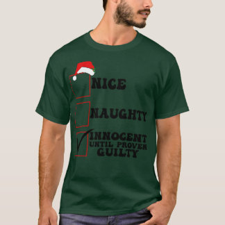 Camiseta Niza traviesa inocente hasta las navidades culpabl