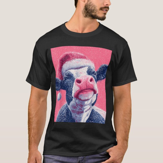 Camiseta Nk Christmas Cow  (Anverso)