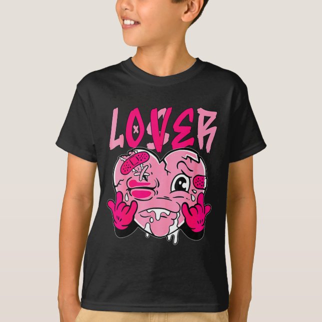 Camiseta Nk Loser Lover Nk Drip Heart Matching Tee For Men  (Anverso)