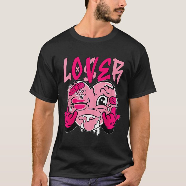 Camiseta Nk Loser Lover Nk Drip Heart Matching Tee For Men  (Anverso)