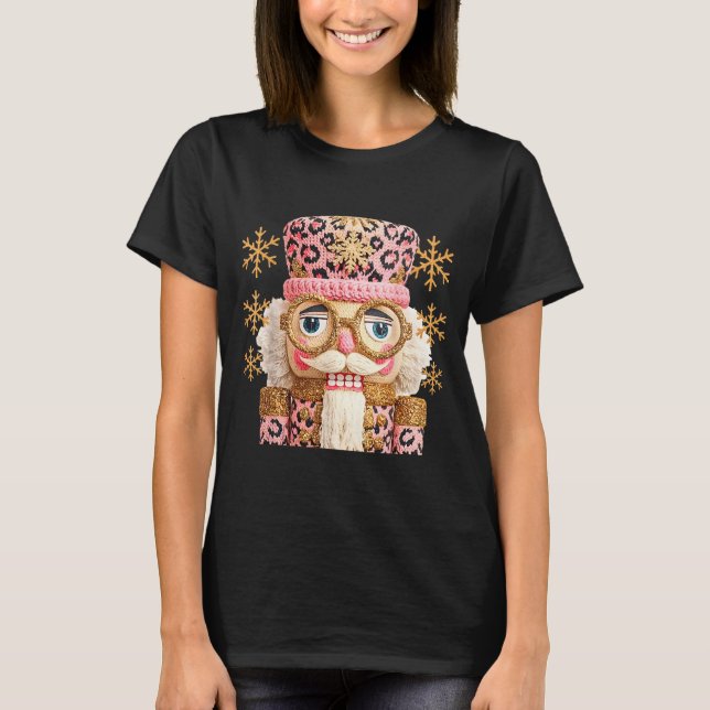 Camiseta Nk Nutcracker Squad Xmas Nk Christmas Pajamas Wome (Anverso)