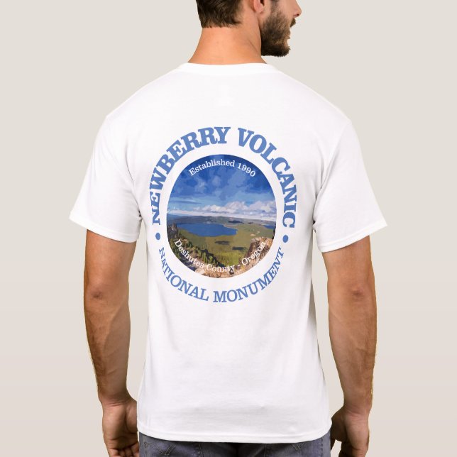 Camiseta NM volcánico de Newberry (Reverso)