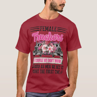 Camiseta Nn Graciosa Camionera Conductora Crucero De Vestid