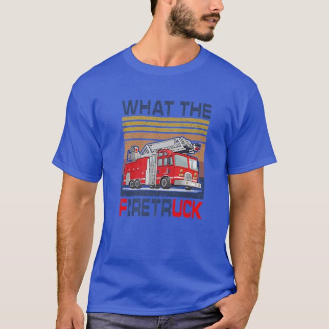 Camiseta Nn Qué Curioso Bombero De Bomberos (Anverso)