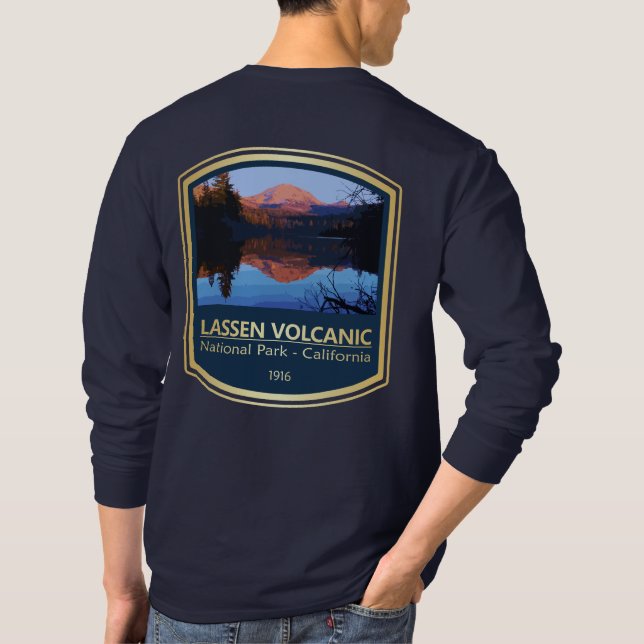 Camiseta NNP volcánico lassen (PF1) (Reverso)