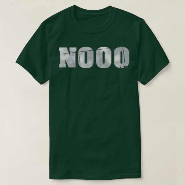 CAMISETA NO (Diseño del anverso)