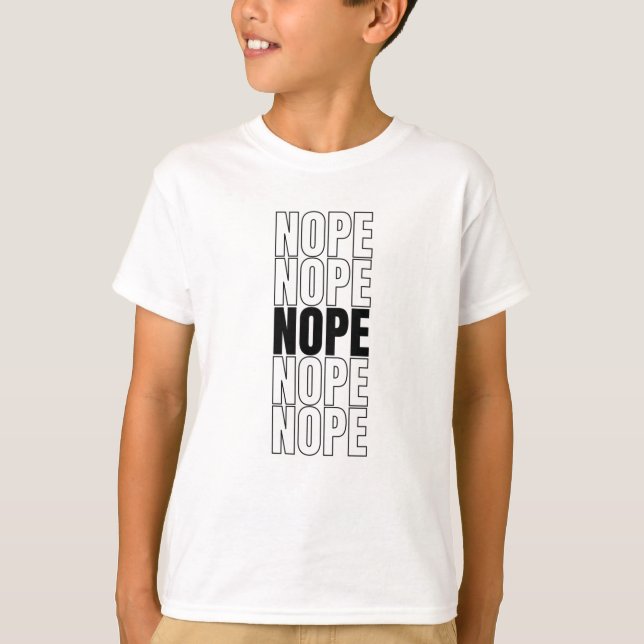 Camiseta No (Anverso)