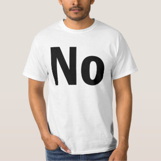 Camiseta No