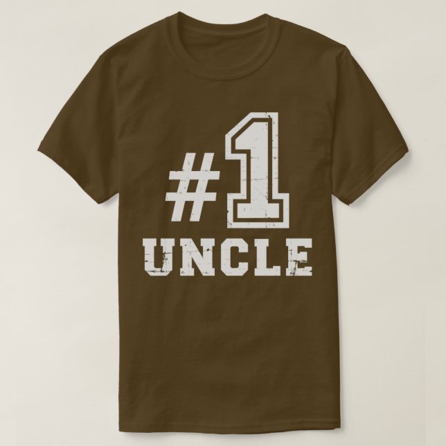 Camiseta No 1 best uncle (Diseño del anverso)