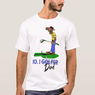 Camiseta No. 1 Golfer Dad