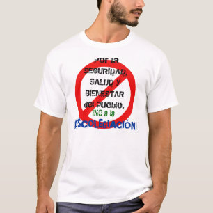 CAMISETA ¡NO A LA DESCOLEGIACIÓN!