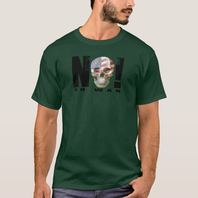 CAMISETA NO A LA GUERRA (Anverso)