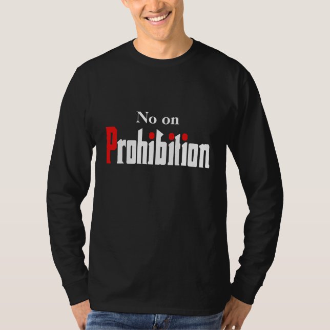 Camiseta No a la prohibición (Anverso)