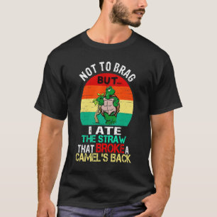 Camiseta No a la tortuga bravuconada le cayó la paja a los