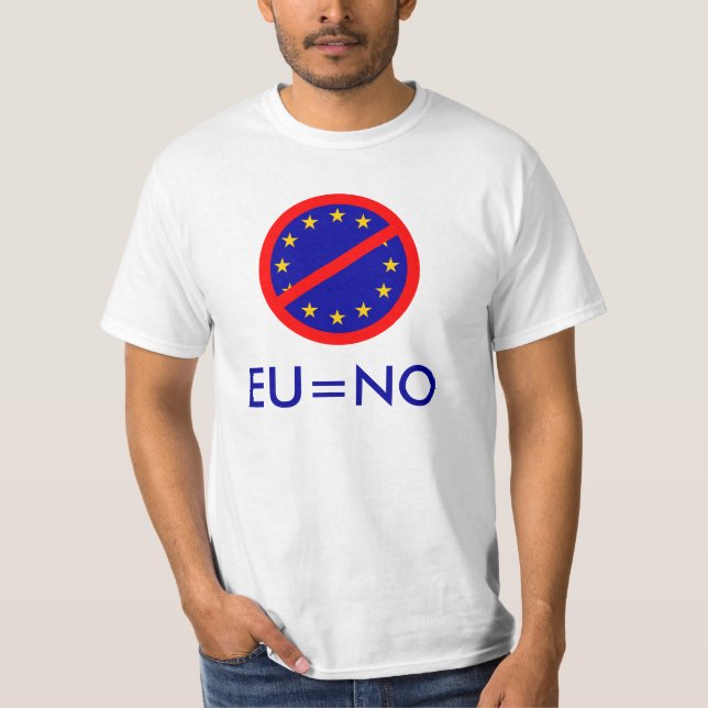Camiseta No a la UE (Anverso)