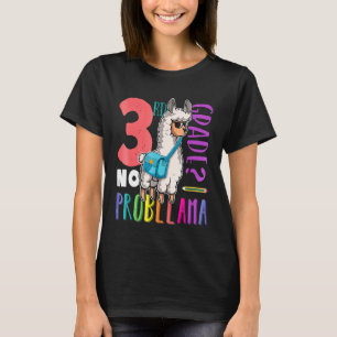 Camiseta No a prob llama tercer grado de vuelta a la llamad