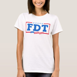 Camiseta No a Trump, divertido anti-Trump con el FDT