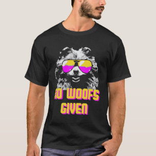 Camiseta No a Woofs le dieron Perro Perro Mamá Perro Papá P