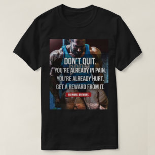 Camiseta No abandonar - Motivación para la construcción de 